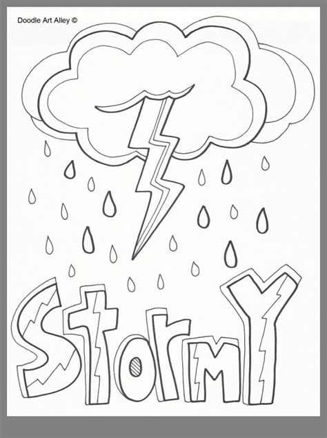 pin  sema  boyama preschool weather weather theme coloring pages
