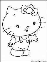 Coloring Kitty Hello Pages Baby Ballerina Cat Fun Color Colouring Library Clipart Popular Printable Comments sketch template