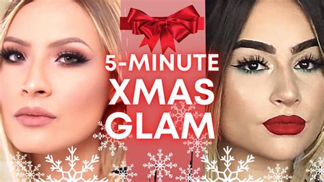 Soft Glam Christmas Makeup Tutorial 💄 Quick And Easy Winter Makeup