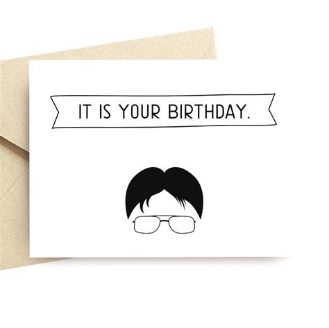 office    birthday funny birthday card etsy canada