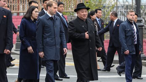 Kim Jong Un Arrives In Russia For Meeting With Putin The