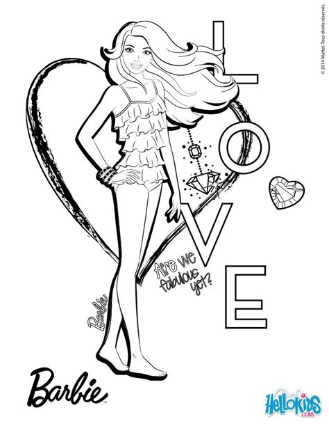 barbie colouring pages beach christopher myersas coloring pages