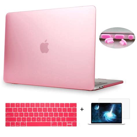 เคส Mac พร้อมแป้นพิมพ์ ป้องกันหน้าจอ สำหรับ Apple Macbook Air Pro