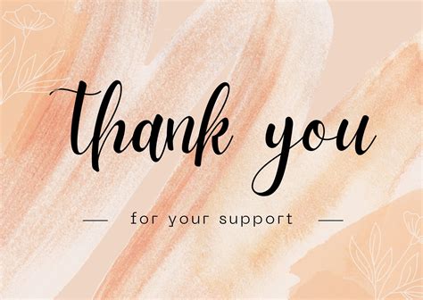 stationery landscape business thank you card template discount gift