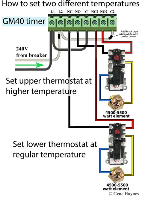 single pole thermostat wiring diagram wiring site resource