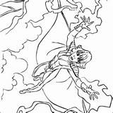 Men Storm Coloring Pages Superheroes Wolverine Getcolorings Super Tornade Jet Getdrawings sketch template