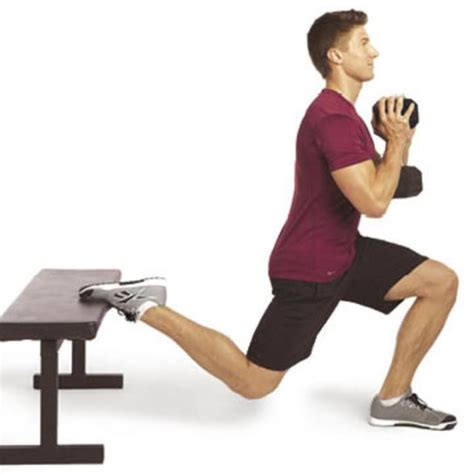 split squat left leg exercise how to workout trainer