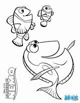 Dory Coloring Hank Nemo sketch template