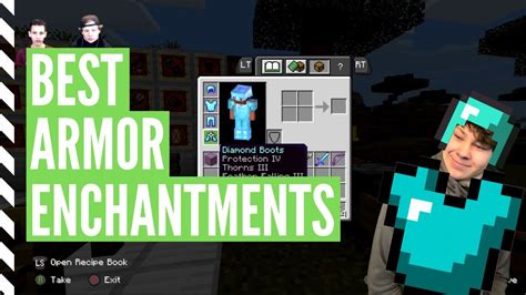 minecraft  enchantments  armor complete guide youtube