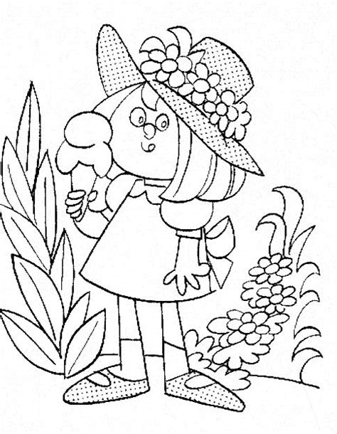 spring coloring page spring coloring pages summer coloring pages