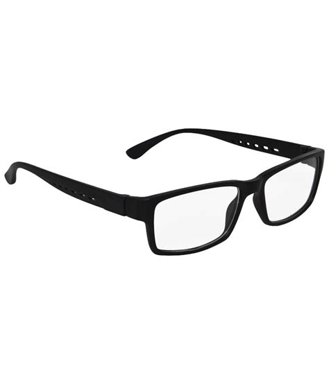 mall4all black rectangular eyeglass frame for men buy mall4all black