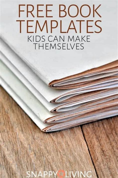 book templates kids    snappy living