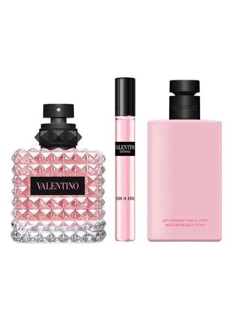 valentino donna born  roma eau de parfum limited edition parfumset de bijenkorf