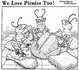 Picnic Ants Picnics sketch template
