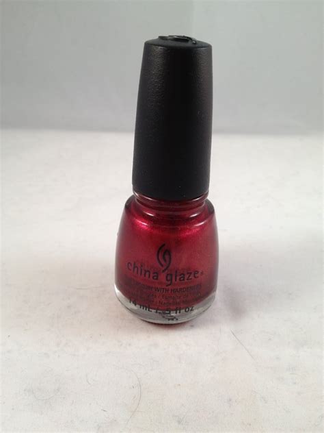 china glaze nail lacquer with hardeners 087 long kiss color polish