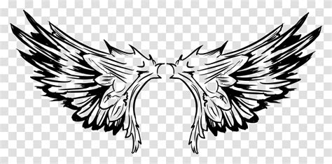 Tattoo Of Pro Wings Vector The Bird Clipart Tribal Wing Vector Emblem