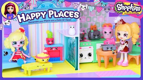 shopkins happy places home house playset exclusive shoppies petkins