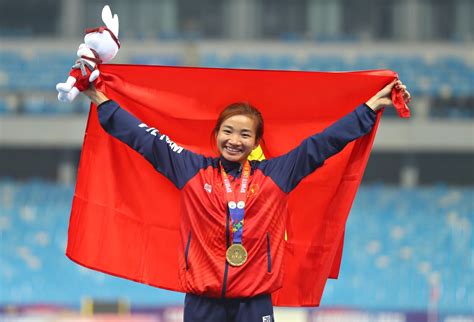 nguyen thi oanh performed  miracle  winning  sea games gold