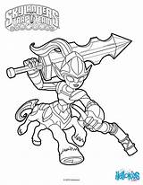 Skylanders Skylander Kleurplaten Superchargers Chop Kleurplaat Coloriages Knightmare sketch template