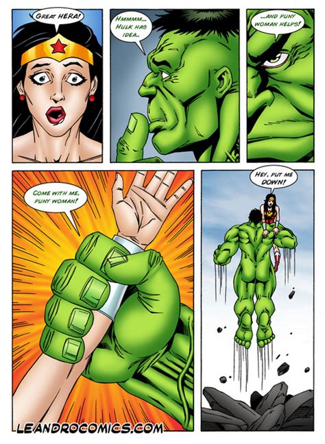Superhero Crossover Sex 8 Hulk Vs Wonder Woman Superheroes Pictures