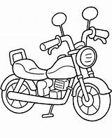 Coloring Motorbike Easy Pages Motorcycle Printable Color Motor Kids Print Topcoloringpages Sheet Motorbikes sketch template
