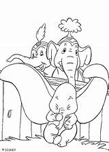 Dumbo Baby Coloring Pages Getdrawings sketch template