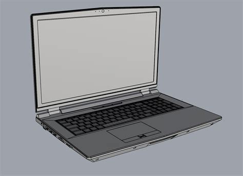 laptop modeling  behance