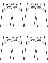Pants Smarty sketch template