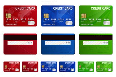 Blank Credit Cards With Visa Logo Designtube Creative
