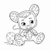 Cry Baby Coloring Babies Book Lala Colorare Crybabies Paint Di Il Bambole sketch template