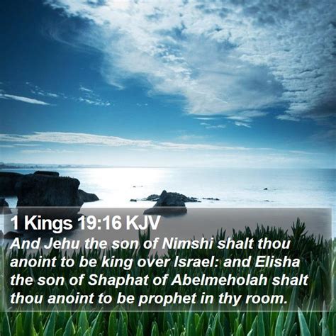 kings  kjv  jehu  son  nimshi shalt thou anoint