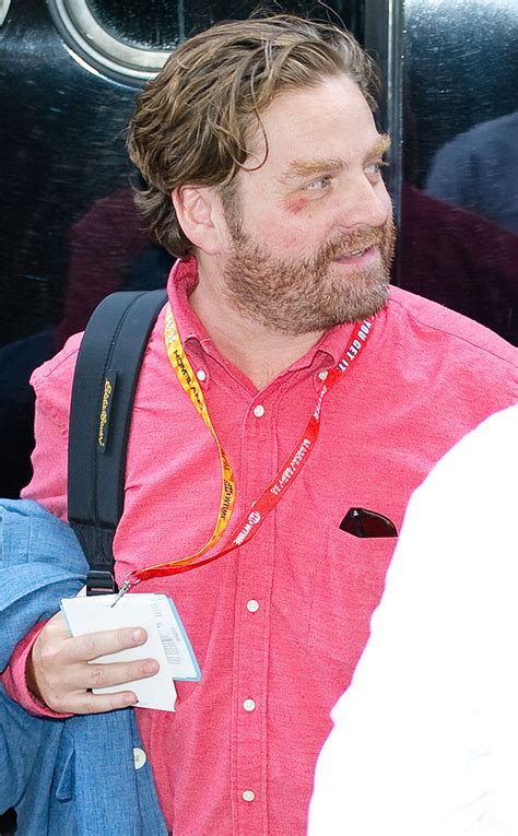 Zach Galifianakis From Ouch Injured Celebs E News
