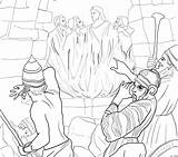 Meshach Shadrach Abednego Coloring Pages Getcolorings Getdrawings Printable sketch template