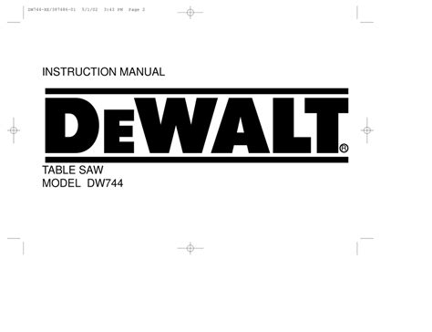 dewalt dw instruction manual   manualslib
