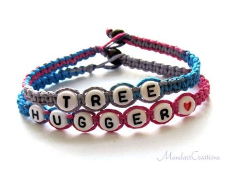 tree hugger bracelets tutti frutti macrame  mandarrcreations cord jewelry etsy etsy finds