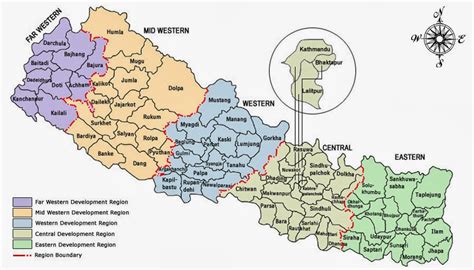 Zones And Districts Nepal