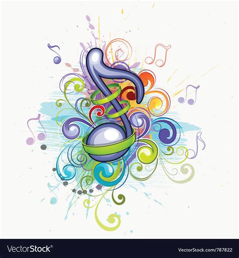 colorful  notes royalty  vector image