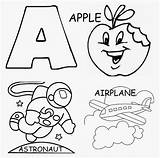 Coloring Letter Pages Printable Toddler Alphabet Print sketch template