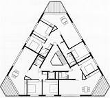 Triangulares Triangulo Edificios Grundriss Zurich Architekten Triangular Planos Grosser Mythen Dreieck Bdz Designlooter Wohnung Arquitectonicos Arquitectonicas Pläne Promes Kwk sketch template