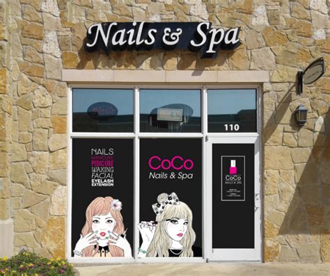 castle hills village shops presenting coco nails spa