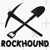 Rockhound Redbubble Stickers sketch template