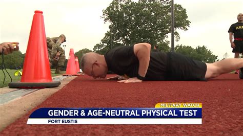 Army Rolls Out New Age And Gender Neutral Combat Fitness Test