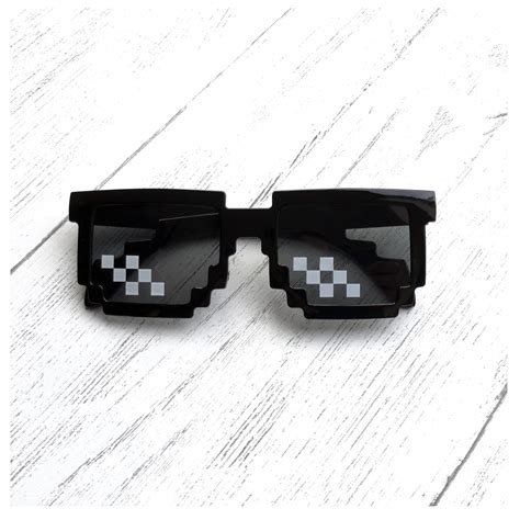 6bit Pixel Sunglasses Thug Life Deal With It Pixelated
