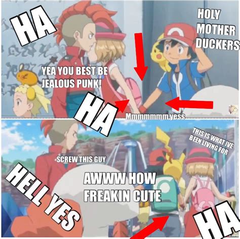 Amourshipping Ash And Serena Xd I Don T Even Know Anymore