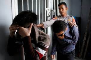 Aceh Shariah Court In A First Sentences Gay Pair To Caning