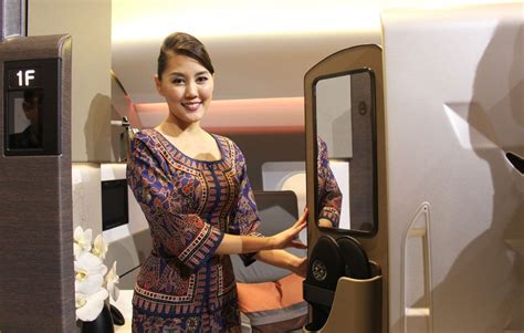 singapore airlines new cabins are basically a hotel room