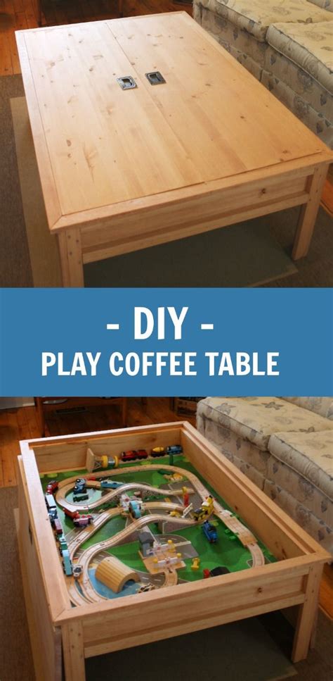 coffee table hides  train table lego table