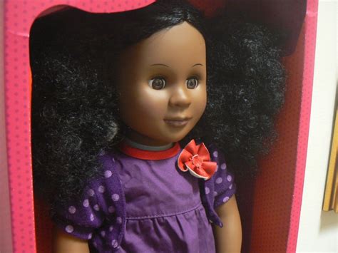 our generation 18 inch doll abrianna black curly hair