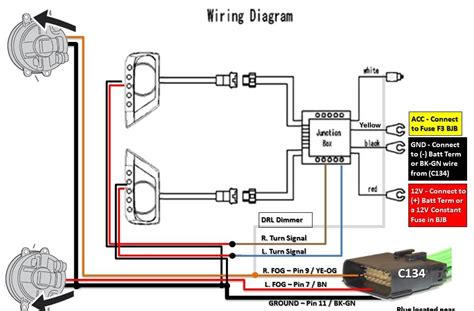 wiring diagram  daylight running lights