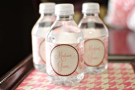 life sweet life diy printable water bottle labels personalized water bottle labels printable